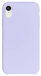 Задняя накладка ZIBELINO Soft Case для iPhone XR сиреневый