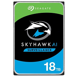Внутренний HDD 3.5" 18Tb SEAGATE SkyHawkAI ST18000VE002 (6Gb/s / rpm 7200)