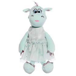 Мягкая игрушка «Дракон Дейзи в платье», 25 см, цвет мятный