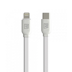 Кабель USB <--> Lightning/Type-C  1.0м REMAX RC-127 Giri series белый