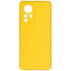 Силиконовый чехол DF для Xiaomi 12 Pro DF xiCase-66 (yellow)