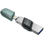 USB 64Gb SanDisk Flip iXpand for iPhone and iPad (SDIX90N-064G-GN6NN) (Type A + Lightning) USB 3.1
