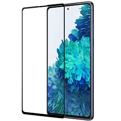 Противоударное стекло AKSS для Samsung Galaxy S20FE (Fan Edition) прозрачный, полный клей
