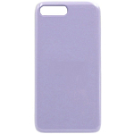 Задняя накладка SILICONE CASE для iPhone 7/8 Plus (полная защита) (008) лавандовый