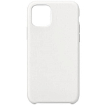 Cиликоновый чехол CTR для iPhone 15 Soft Touch (белый)
