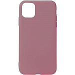 Cиликоновый чехол CTR для iPhone 11 Pro плотный матовый (серия Colors) (лососевый)