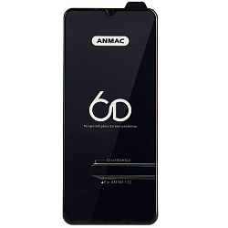 Противоударное стекло 6D ANMAC для Xiaomi Redmi 10C Black без упаковки