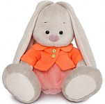 Мягкая игрушка Зайка Ми в оранжевой куртке и юбке, 18 см