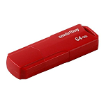 USB 64Gb Smart Buy Clue красный 3.0