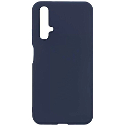 Задняя накладка ZIBELINO Soft Matte для Honor 20/Nova 5T (синий) с микрофиброй