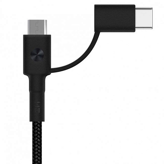 Кабель USB <--> Type-C/microUSB XIAOMI  1.0м (AL403) черный