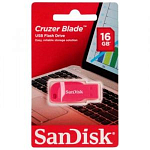 USB 16Gb SanDisk CZ50 Cruzer Blade Pink