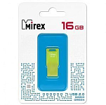 USB 16Gb MIREX MARIO зелёный (ecopack)