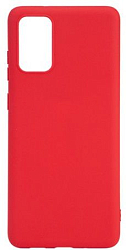 Задняя накладка  GRESSO коллекция Меридиан для Samsung Galaxy A02s красный