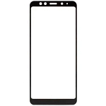 Противоударное стекло NONAME для SAMSUNG Galaxy A8 Plus (2018) чёрное