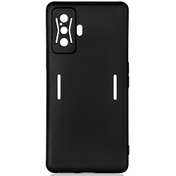 Силиконовый чехол DF для Xiaomi Poco F4 GT poCase-05 (black)