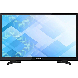 Телевизор ASANO 24LH1010T 24" 2019 LED, черный (Уценка)