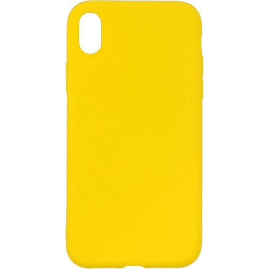 Задняя накладка ZIBELINO Soft Matte для iPhone XR Yellow