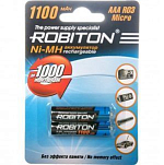 Аккумулятор ROBITON R03 1100 mAh BL-2