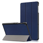 Чехол футляр-книга Zibelino Tablet для Samsung Galaxy Tab S6 Lite (10.4'') (P610/P615) (серо-синий)