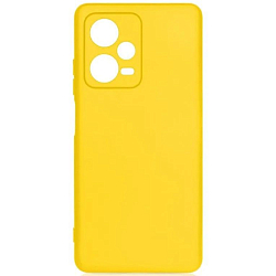 Силиконовый чехол DF для Xiaomi Redmi Note 12 Pro+ (5G) DF xiCase-82 (yellow)