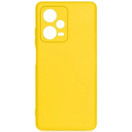 Силиконовый чехол DF для Xiaomi Redmi Note 12 Pro+ (5G) DF xiCase-82 (yellow)