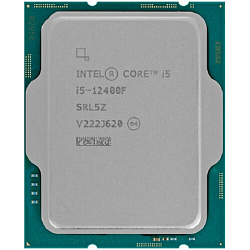 Процессор INTEL Core i5-12400F (2.5GHz/12MB/6 cores) LGA1700 OEM, TDP 65W, max 128Gb DDR5-4800, DDR4-3200,  CM8071504555318SRL4W, 1 year