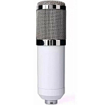 Микрофон конденсаторный JBH BM800 белый с серебром