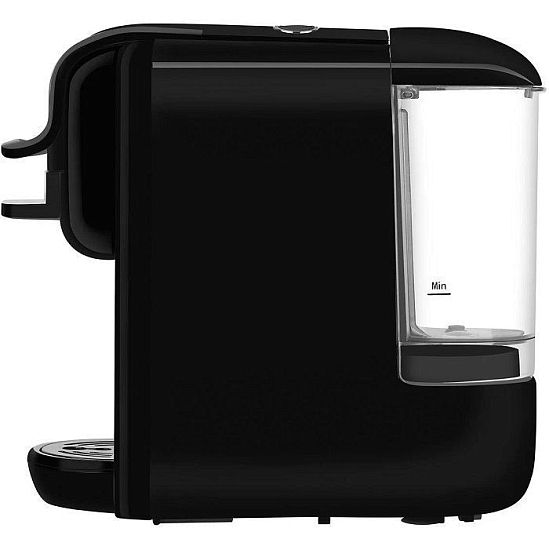 Кофемашина капсульная и рожковая inhouse Multicoffee ICM1908 2в1 (Nespresso/молотый кофе), черная (Уценка)
