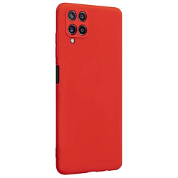 Задняя накладка ZIBELINO Soft Case для Samsung Galaxy A22 (красный)
