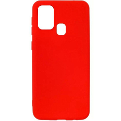 Задняя накладка ZIBELINO Soft Case для Samsung Galaxy S10 Lite/A91 (красный)