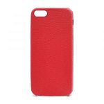 Задняя накладка SIBLING для iPhone 5/5S (PQ) (002) красный