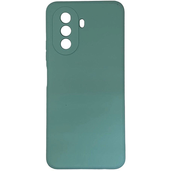 Задняя накладка ZIBELINO Soft Matte для Huawei Nova Y70 4G (мятный) с микрофиброй