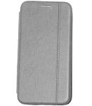 Чехол футляр-книга XIVI для iPhone 6/6S (4.7), Premium, вертикальный шов, экокожа, серый