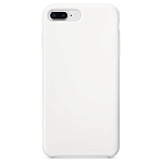 Cиликоновый чехол NONAME для iPhone 7/8 Plus (Белый), матовый