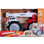 Фрикционная игрушка Handers "Большие колёса: Автокран" (32 см, 4WD, свет, звук)