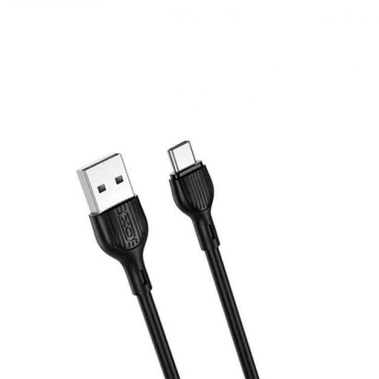 Кабель USB <--> Type-C  2.0м XO-NB200 черный