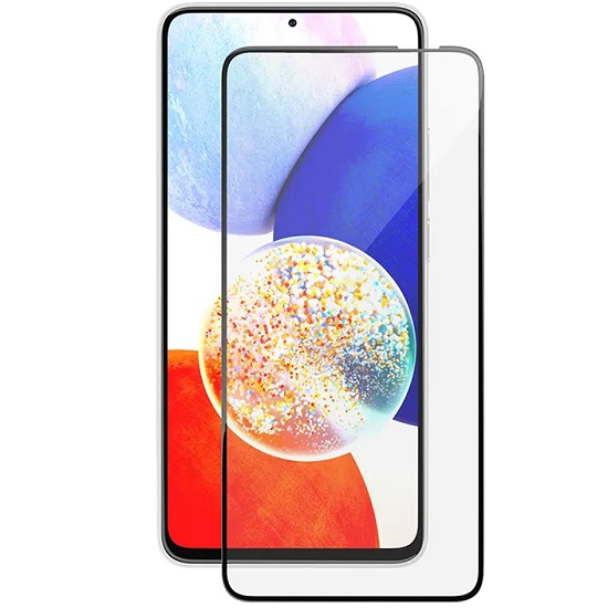 Противоударное стекло NONAME для Samsung Galaxy A54 матовое черное