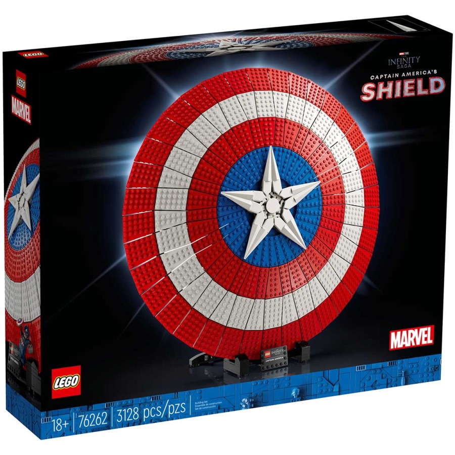 Конструктор LEGO Marvel 76262 Щит Капитана Америки