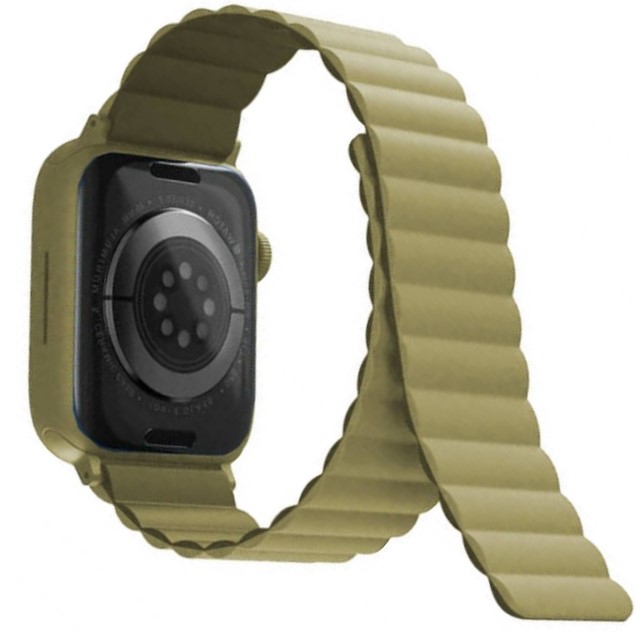 Силиконовый ремешок MUTURAL MODI для Apple Watch 38-41мм бежевый