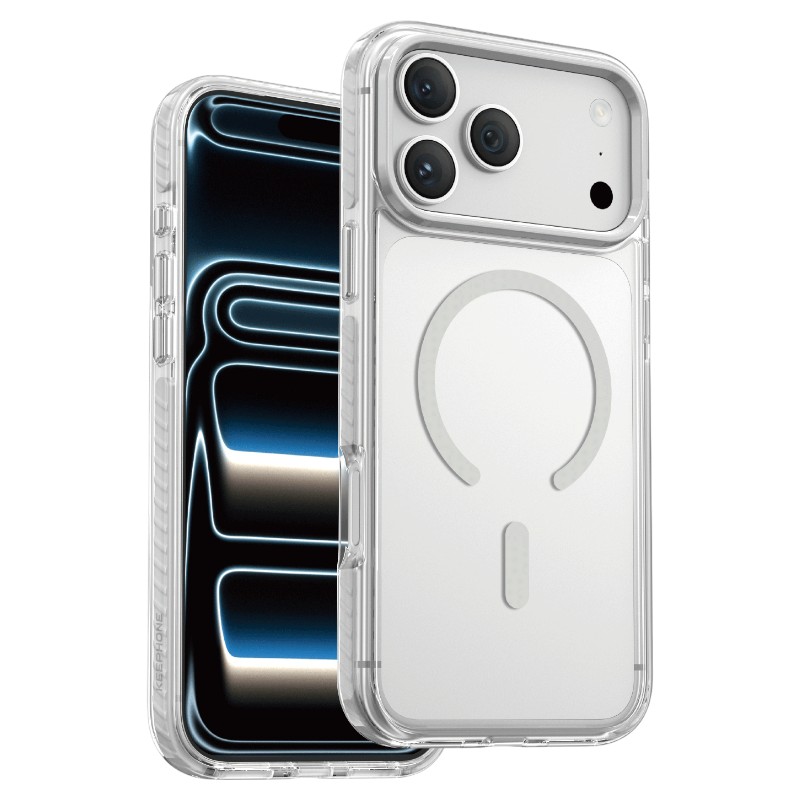 Задняя накладка KEEPHONE SHOCKSTAR MAGSAFE CASE для iPhone 17 PRO (TITAN)