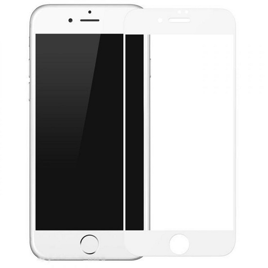 Противоударное стекло 5D/11D WALKER для iPhone 7/8 Plus белое
