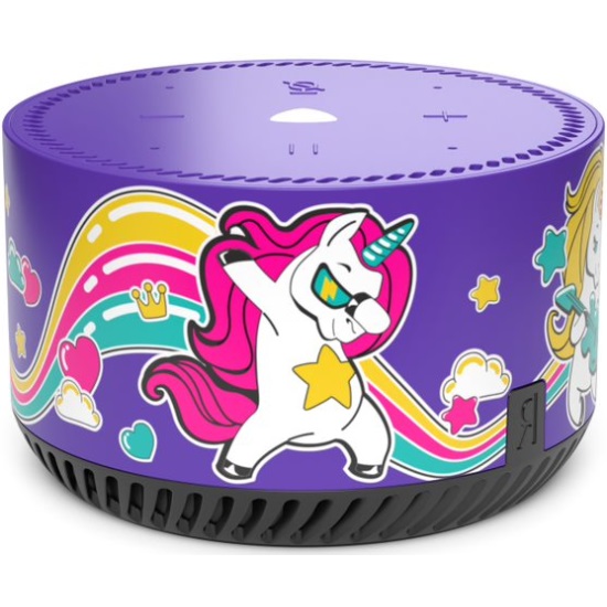 Умная колонка Яндекс. Станция Лайт Фиолетовая Rainbo Velvet Unicorn