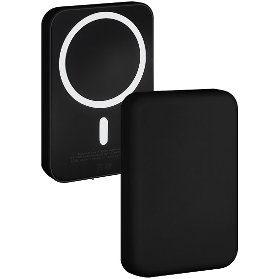 Внешний АКБ ISA Magsafe магнитный 5000mAh 5W черный