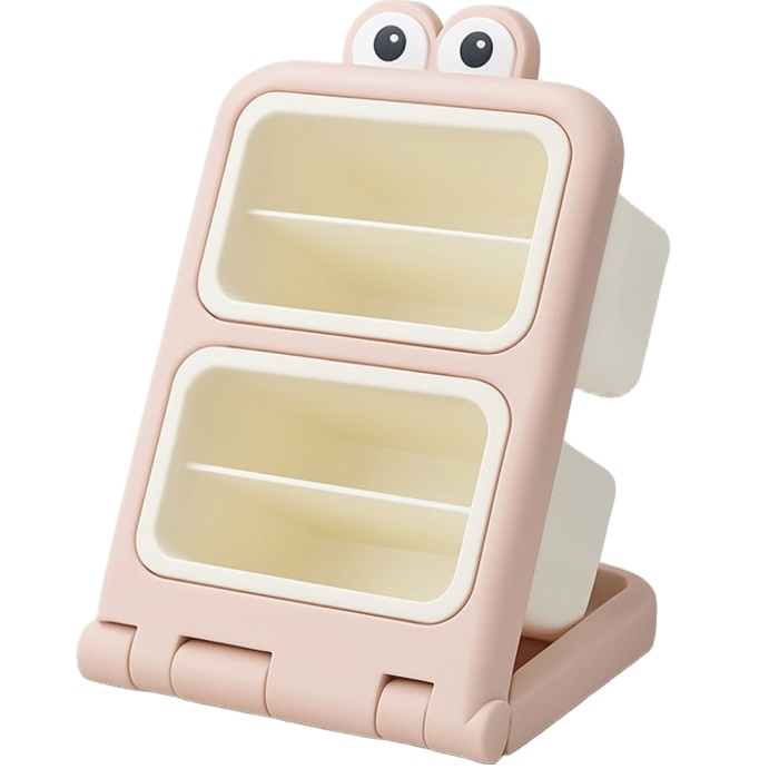 Органайзер настольный «Interesting eyes», pink (20,5*14,2*17 см)