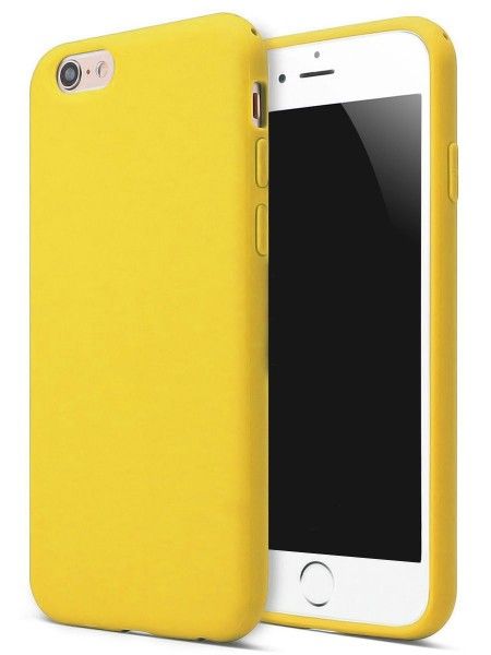 Задняя накладка ZIBELINO Soft Matte для iPhone 7/8 Yellow