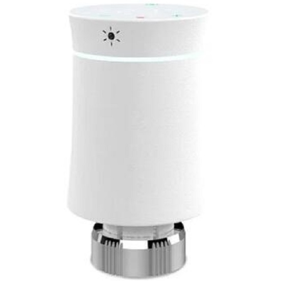 Умная термостатическая головка MOES ZigBee Thermostat Valve BRT-100 White (BRT-100-TRV-W)