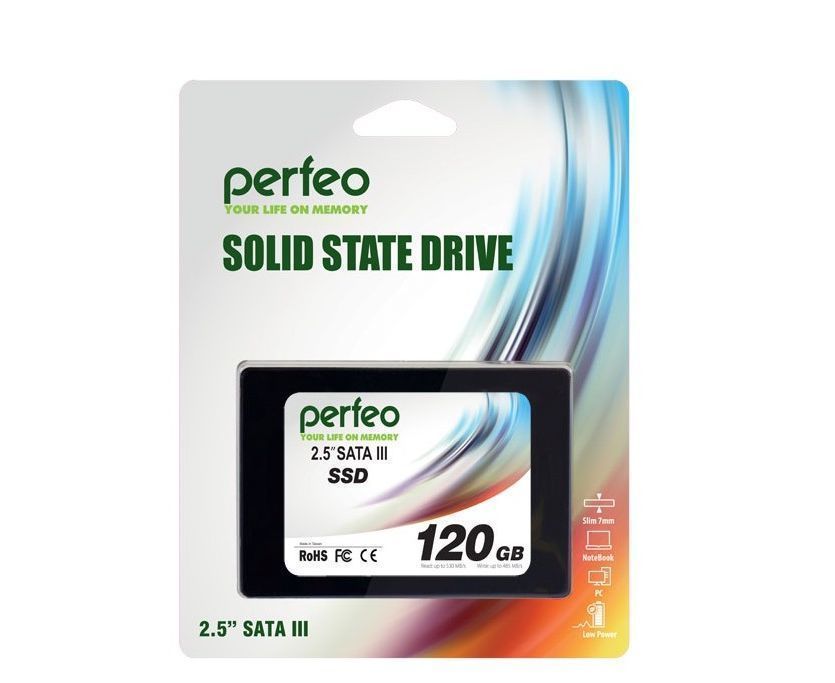 Накопитель SSD 2.5" 120Gb PERFEO PFSSD120GTLC SATAIII
