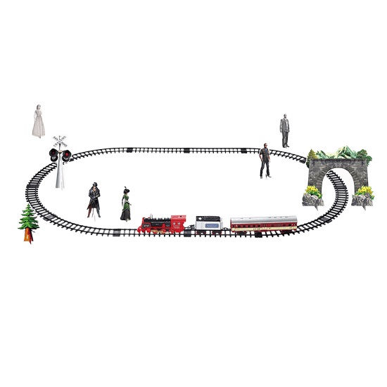 Железная дорога «Скорый поезд», радиоуправление, эффект дыма 6582202