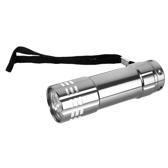 Фонарь ULTRAFLASH 5-LED, металлик